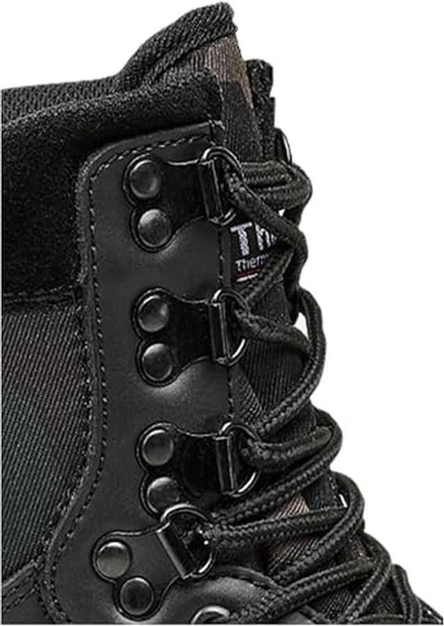 Tactische Boots Zwart met 9-Holes Veters en Thinsulate Isolatie
