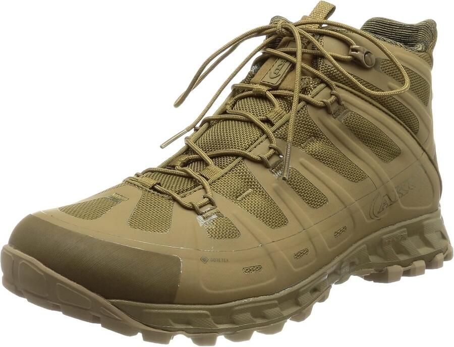 Tactische Wandelschoenen Middenhoog Voor Heren Waterdicht Gore-Tex