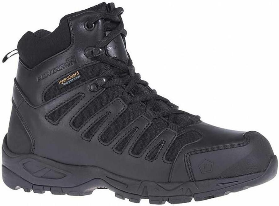 Tactische Werklaarzen Heren Laarzen Zwart Waterdicht en Ademend