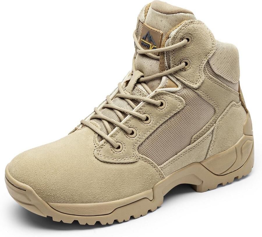 Tactische Werklaarzen Heren Leer Gevechtslaarzen Motorrijden