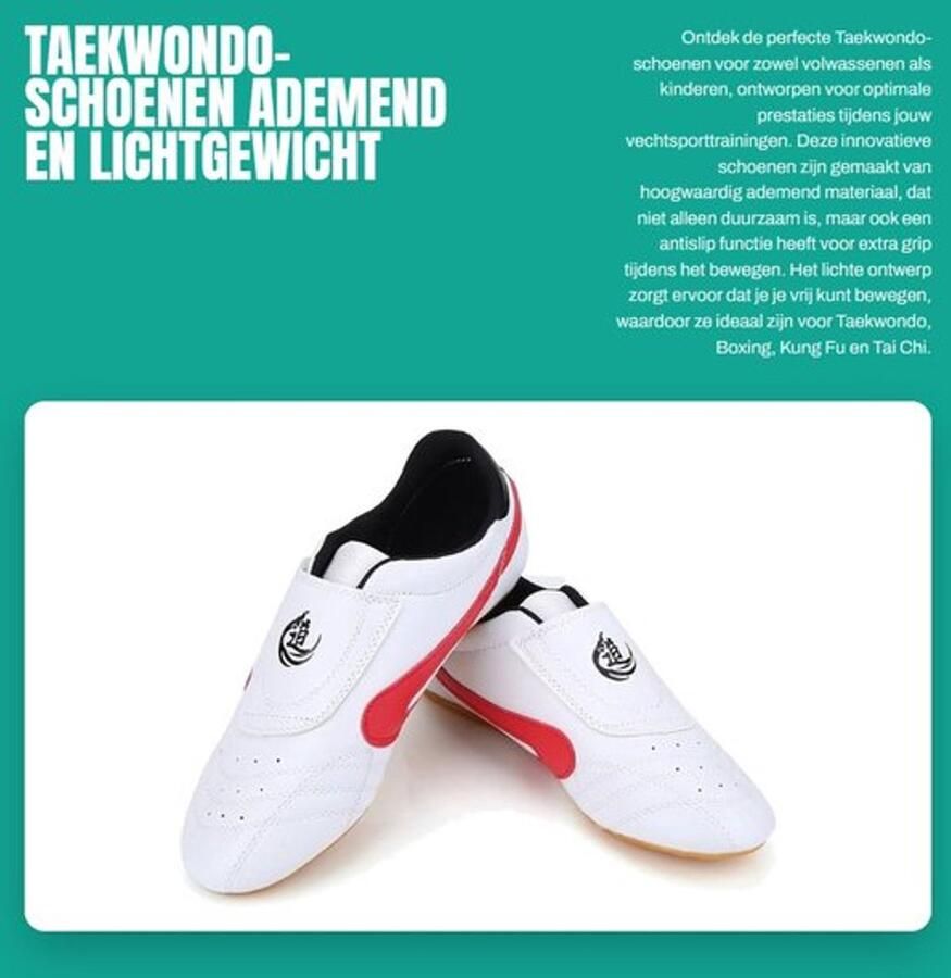 Taekwondo-schoenen ade d Antislip Duurzaam Lichtgewicht Kung Fu Tai Chi Comfortabele beweging Martial Arts Schoenen