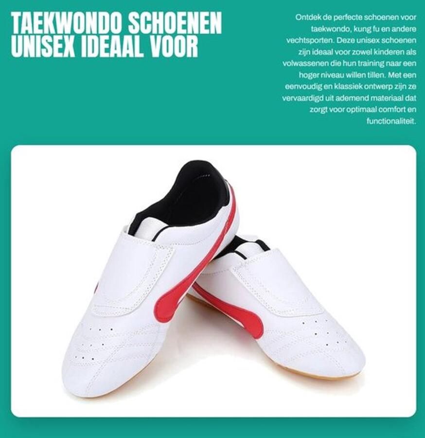 Taekwondo Schoenen Lichtgewicht Ade d Vechtsport Schoenen Unisex Duurzaam Ideaal voor Training Martial Arts Schoenen