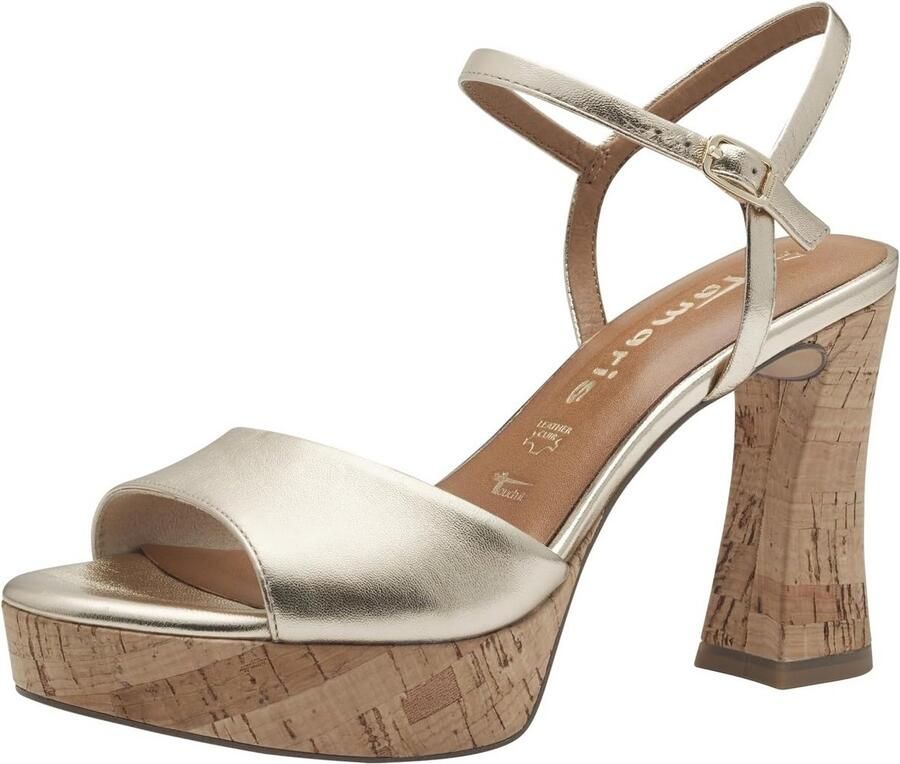 Tamaris Dames Hoge Sandaal Comfortabele Zomer Schoenen