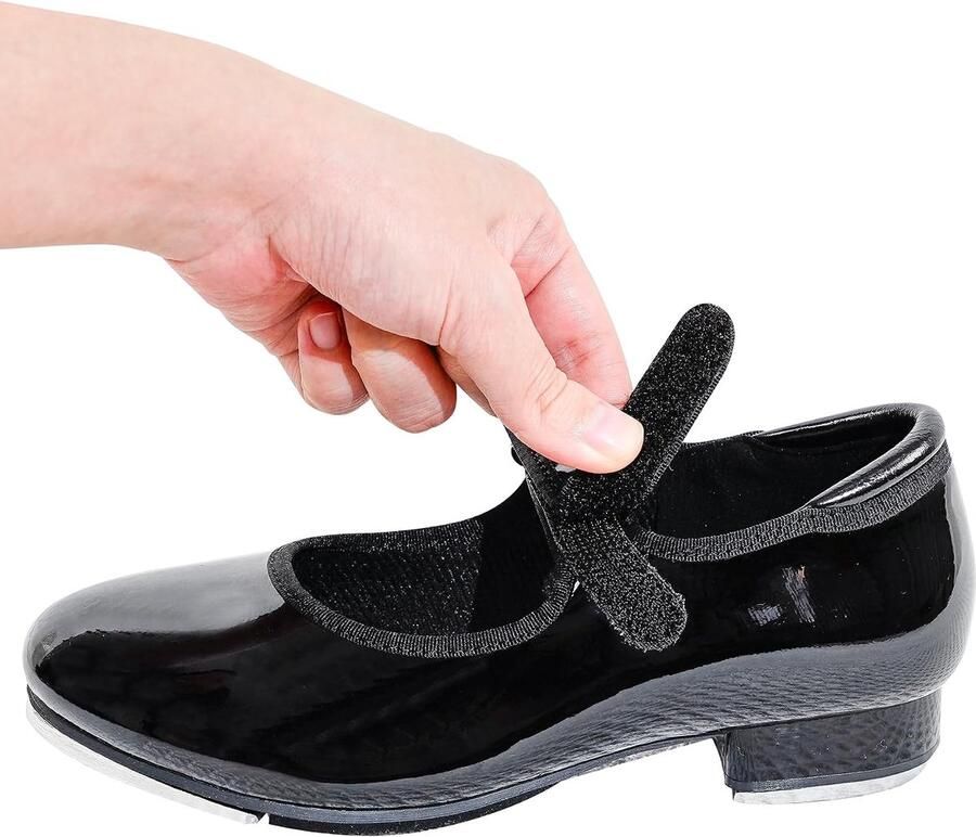 Tapschoenen voor lakleer Mary Jane klittenbandsluiting tapdansschoenen voor kinderen