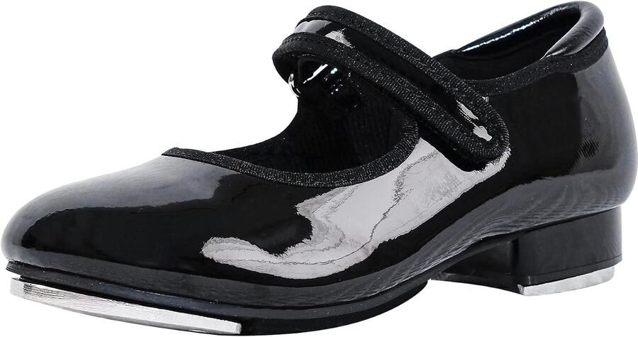 Tapschoenen voor lakleer Mary Jane klittenbandsluiting tapdansschoenen voor kinderen