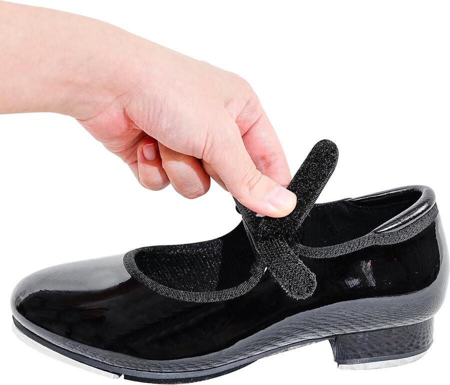 Tapschoenen voor lakleer Mary Jane klittenbandsluiting tapdansschoenen voor kinderen