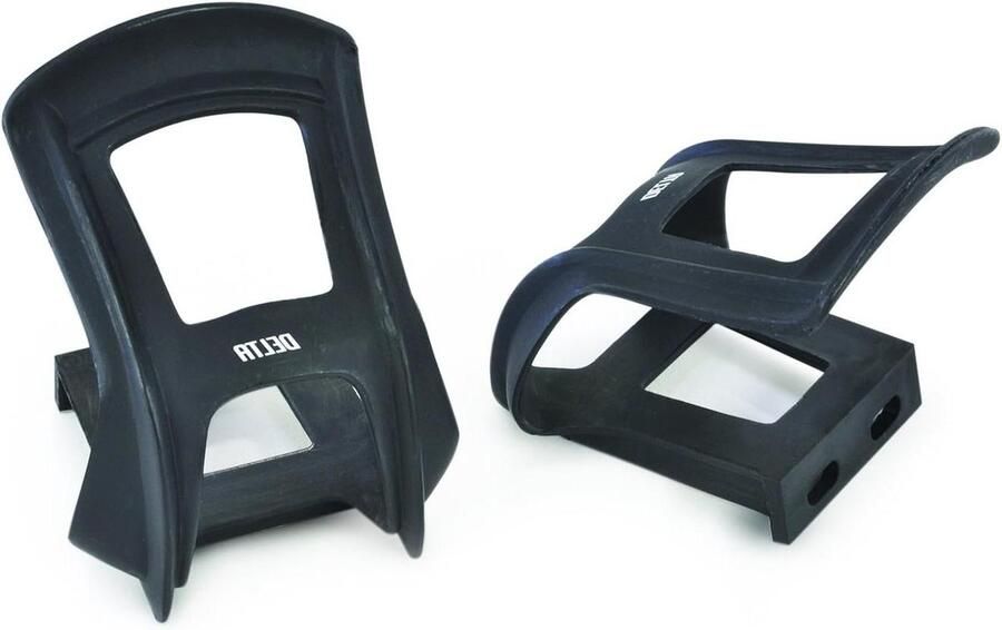 Teen Clips Fietspedalen Clips Veilig Fietsen Onbreekbaar Nylon MTB Schoenen Zwart