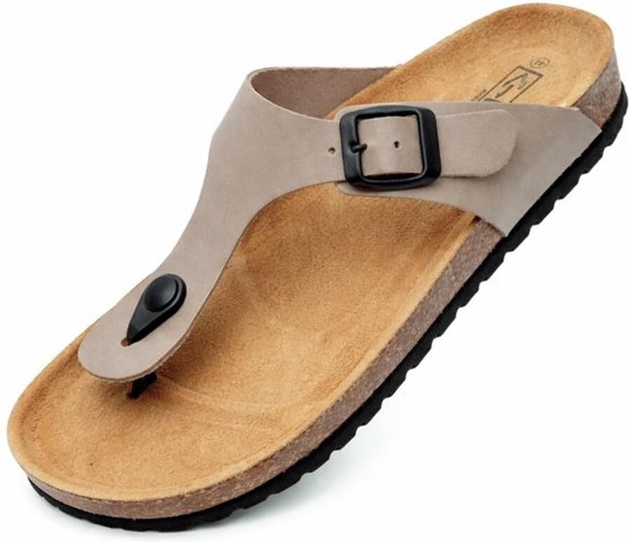 Teensandalen unisex Anatomische binnenzool van kurk Handgemaakt in Spanje Echt leer Lichtgewicht Comfortabel Sandalen
