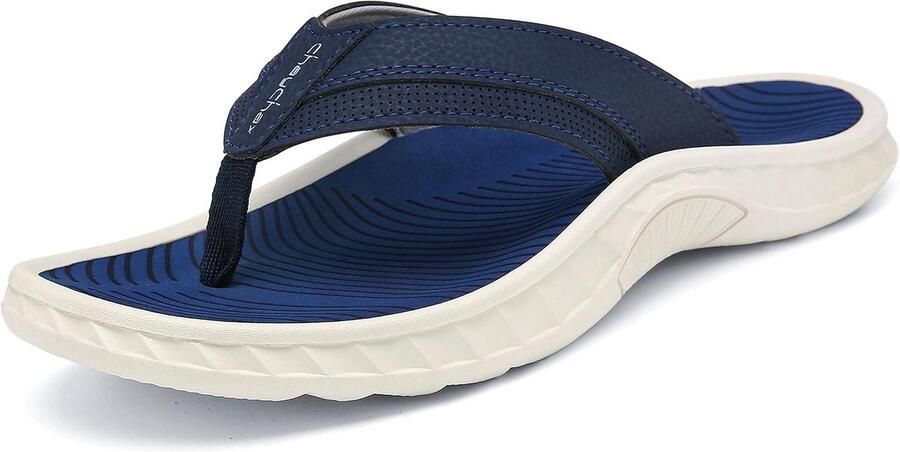 Teenslippers Heren met Boogondersteuning voor Strand en Outdoor Activiteiten