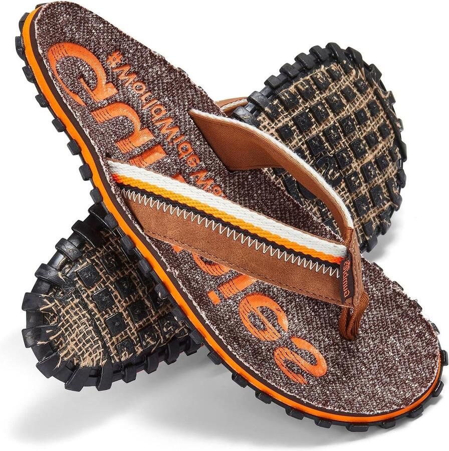 Teenslippers Heren Slippers Mannen Strand Wandelen Zool van autobanden Blauw