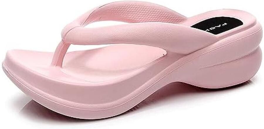 Teenslippers met Dikke Bodem voor Dames Comfortabele Zomer Sandalen