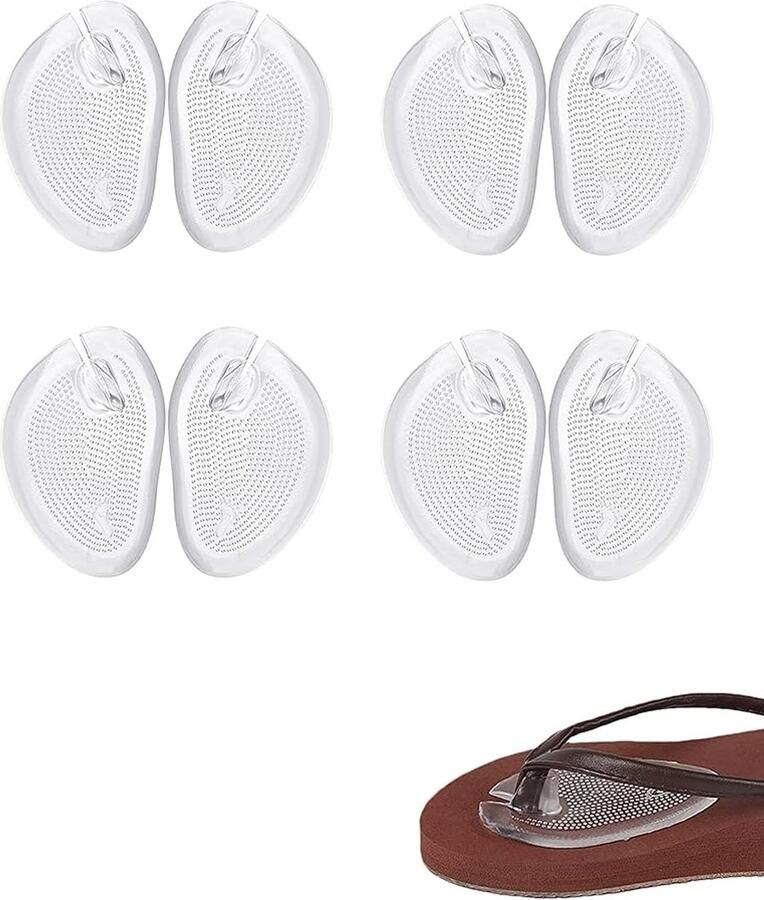 Teenslippers met vier tenen Anti-wrijving en antislip Geschikt voor optimaal comfort