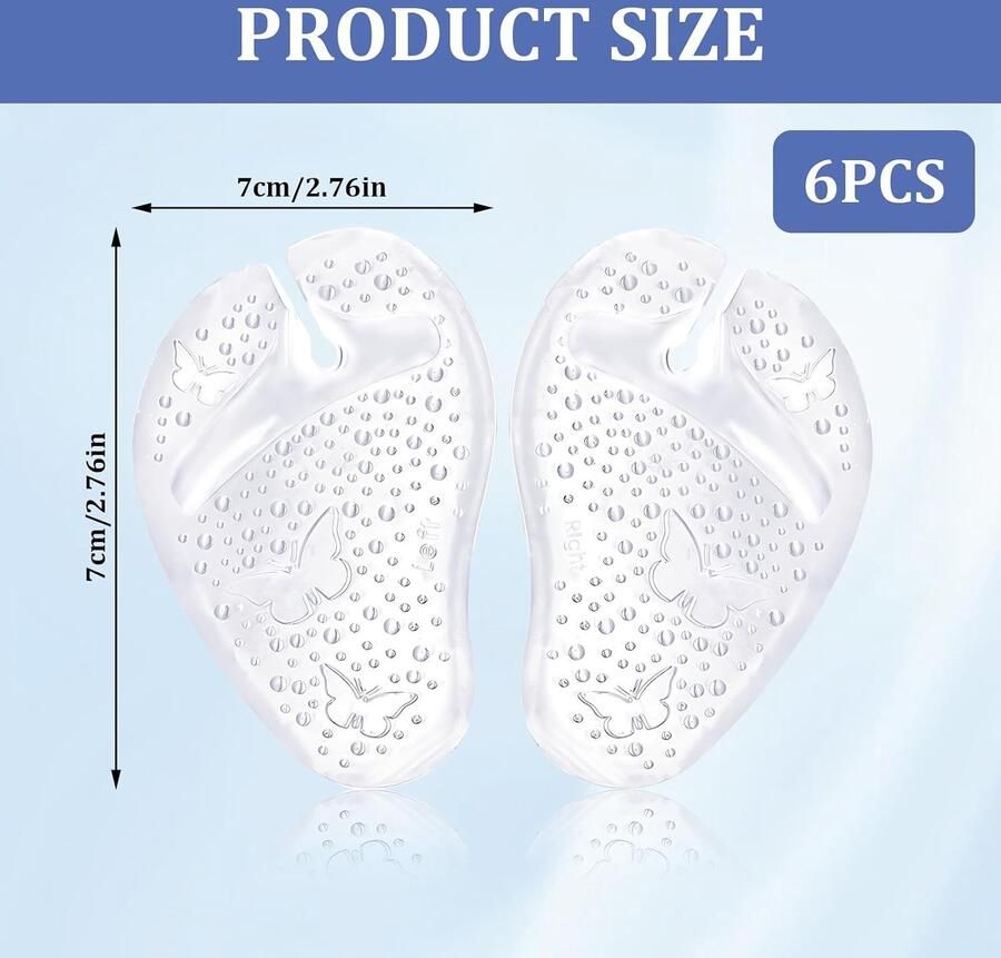 Teenslippers en Flip Flops 6 Paar Transparante Bescher de Slippers voor Comfort en Stijl
