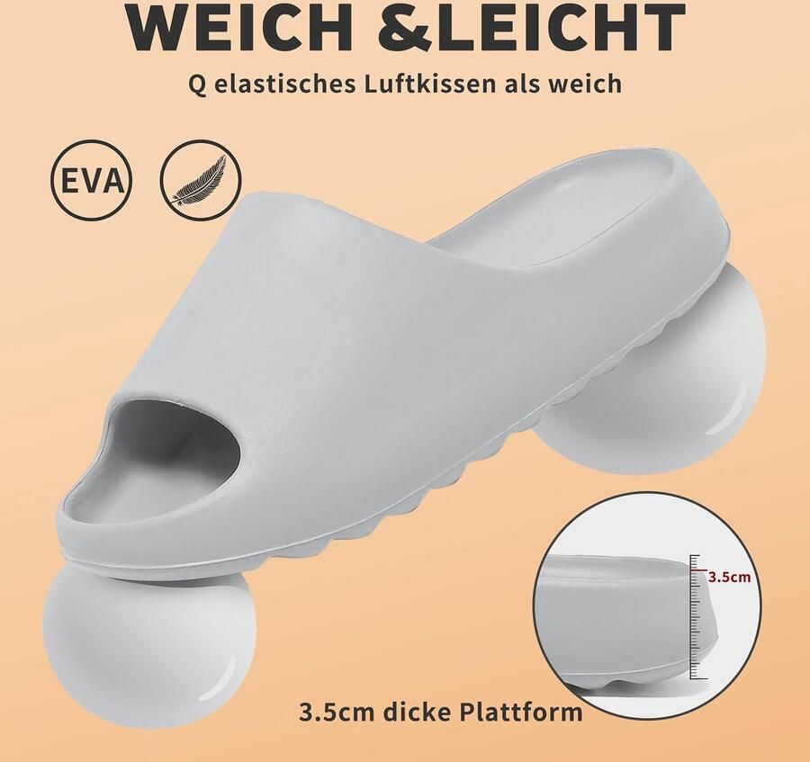 Teenslippers voor en strand zomer sandalen rubber antislip zwembad slipper uniseks dik comfort schuimrubberen slippers