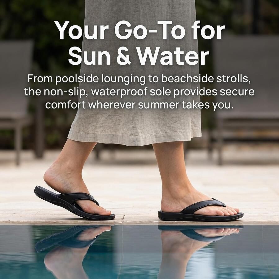 Teenslippers voor en zomer antislip plat strand zwembad teenslippers comfortabele zool zachte EVA-zool pantoffels voor buiten