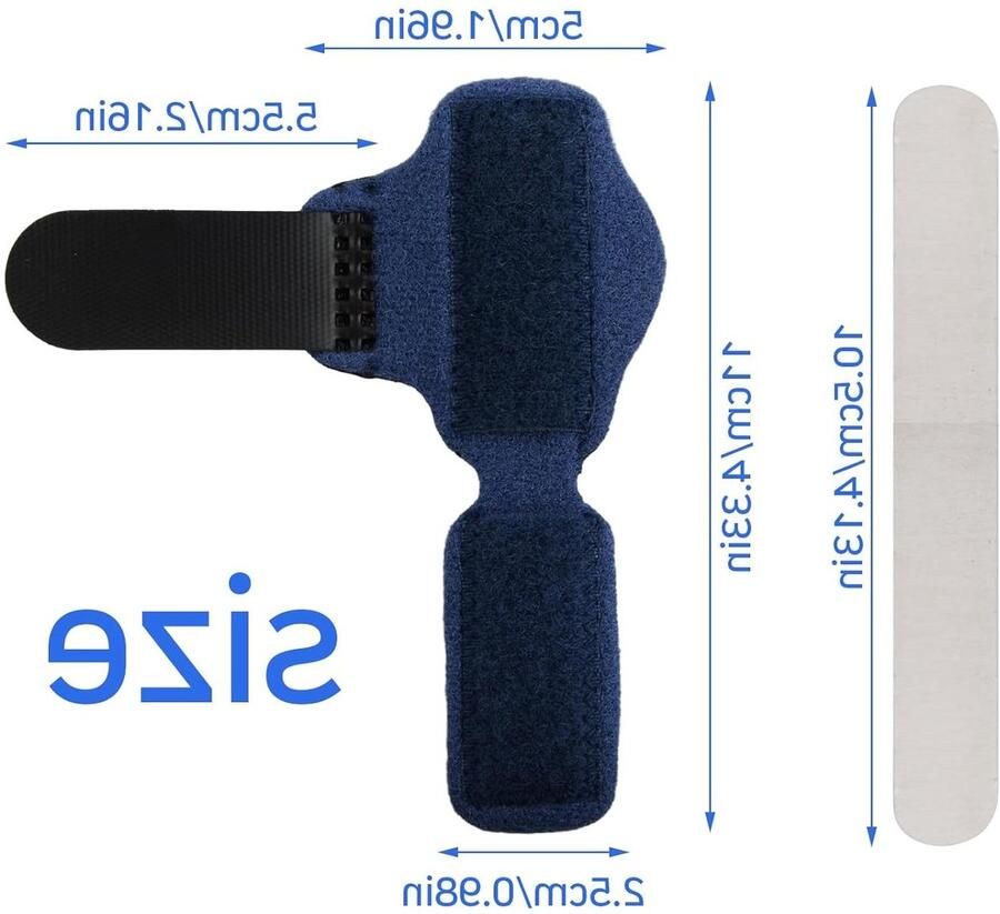 Teenslippers voor hamertenen balenteencorrector en teengladmaker Grote teenspreider voor herstel en comfort zwart 2 stuks