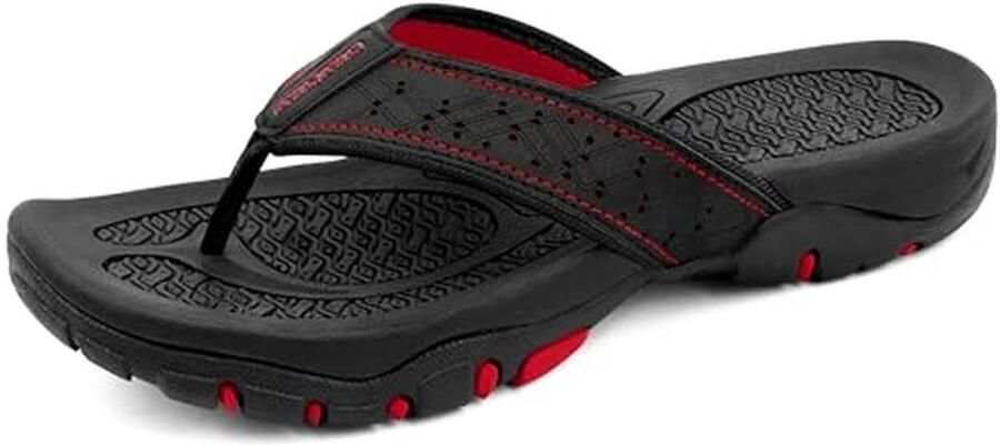 Teenslippers voor Heren met Steunzool Anti-slip Flip Flops voor Strand en Zwembad