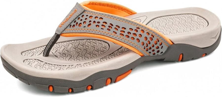 Teenslippers voor Heren met Steunzool Antislip Flip Flops voor Strand en Zwembad