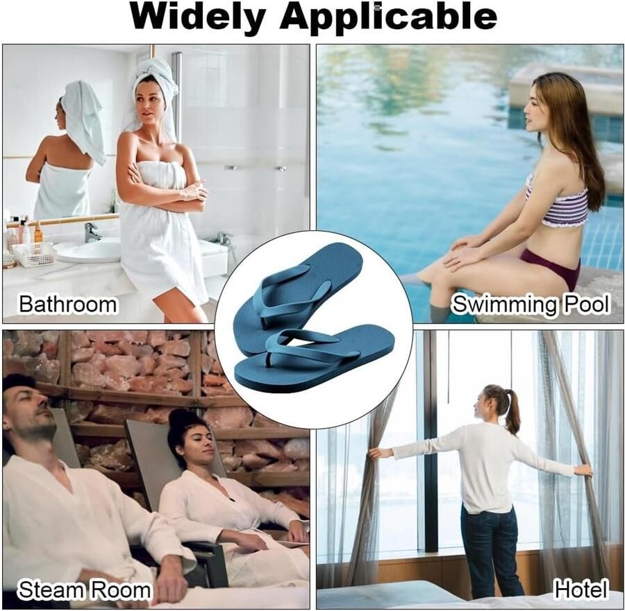 Unisex Flip Flops voor en Comfortabele Strandsandalen met Antislip en Yoga Mat Ondersteuning
