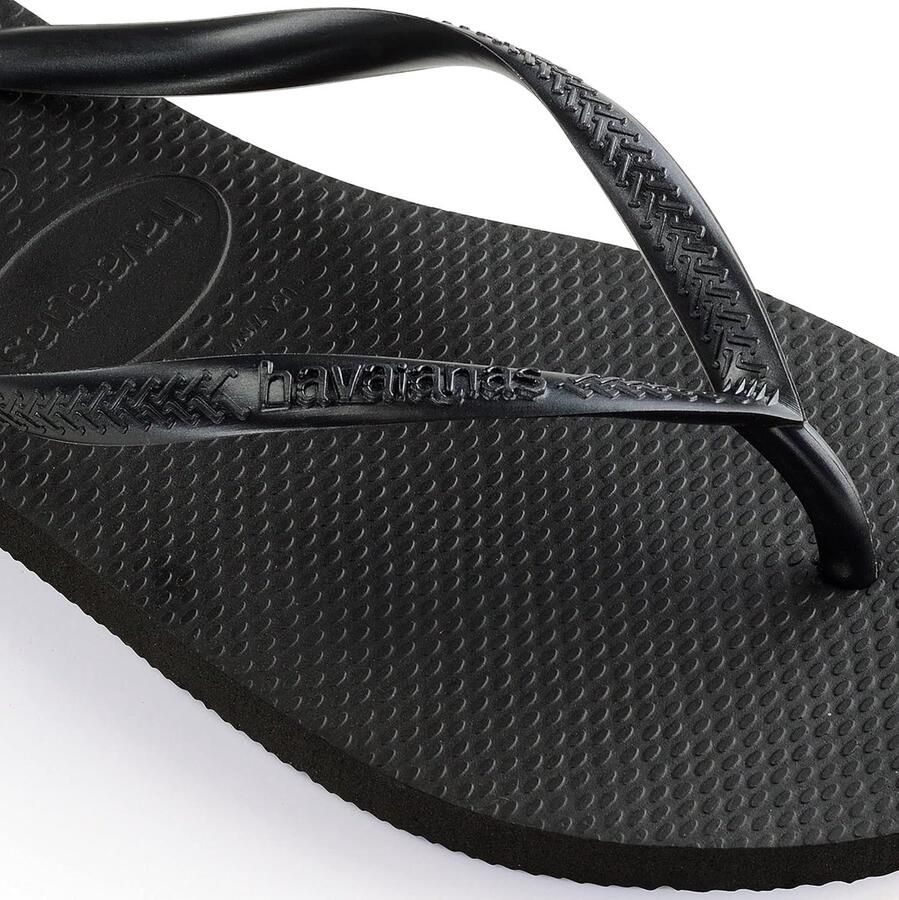 Teenslippers Slippers Dames Zwart Teenslippers Shoes