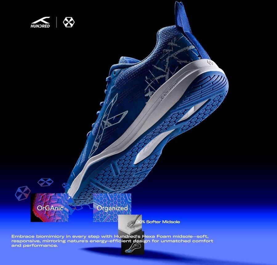 Tennisschoenen voor Heren met Anti-Slip en Schokdemping