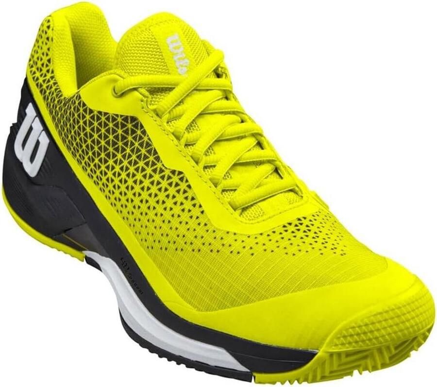 Tennisschoenen voor Heren Stabiliteit en Explosiviteit op Gravel