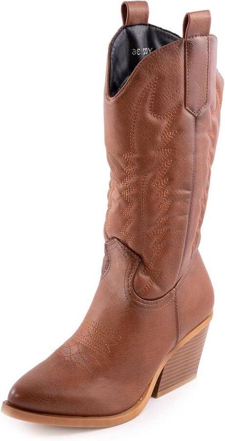 Stoere Western Laarzen voor Dames Texaanse Stijl Camperos Boots