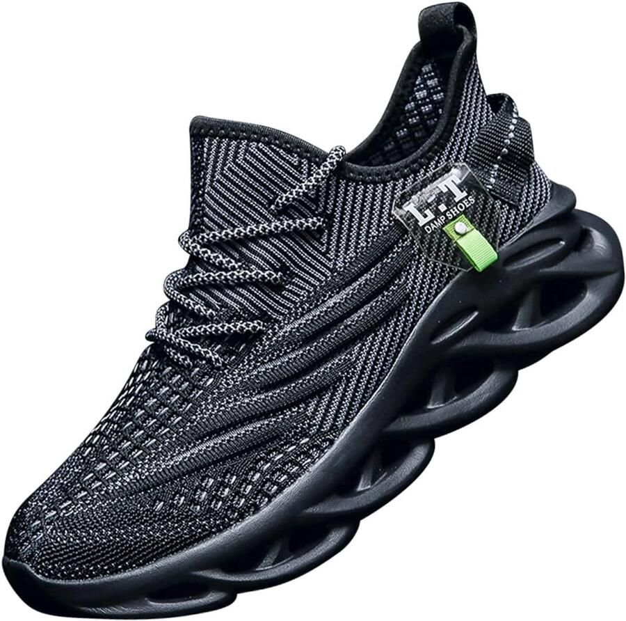 Thijox Modieuze Casual Fitnessschoenen Sneakers voor Heren Licht Ademend Antislip Zacht en Comfortabel Slijtvaste Tennisschoenen voor Wandele