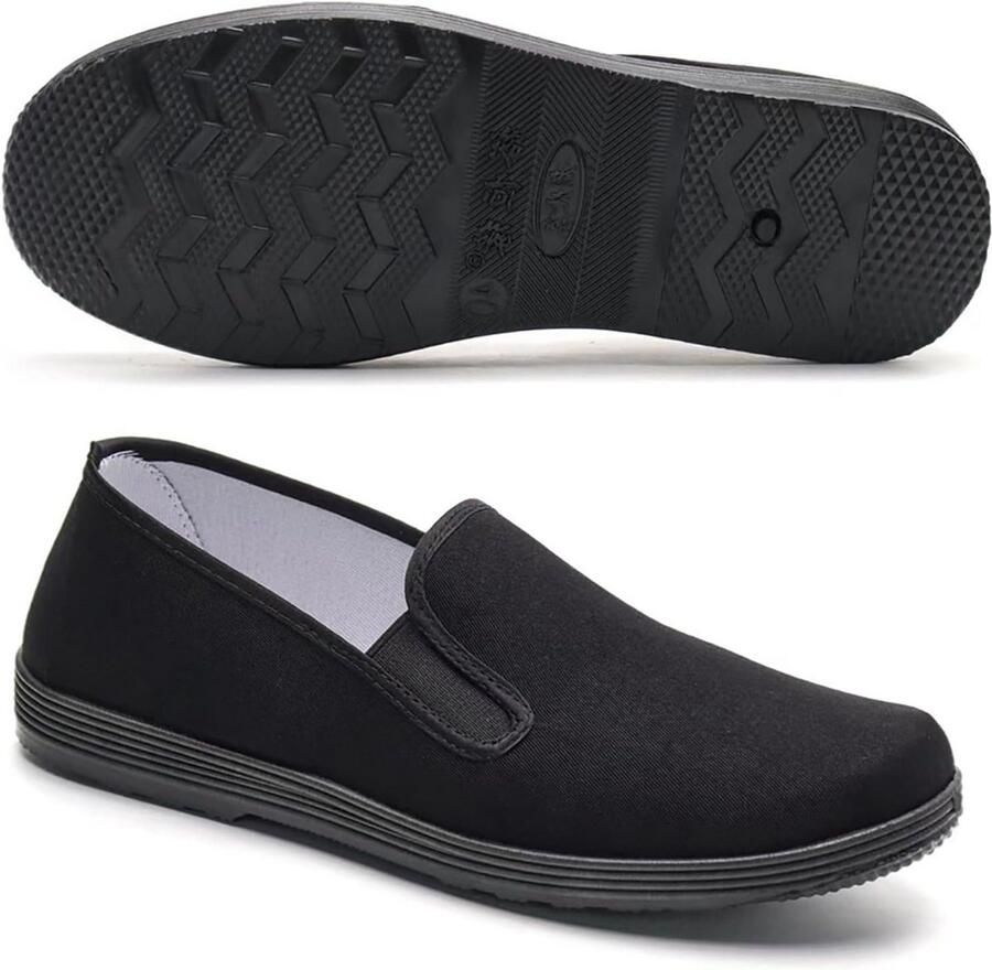 Traditionele Chinese Tai Chi Kung Fu Schoenen Canvas Lichtgewicht Sportschoenen voor Zowel als