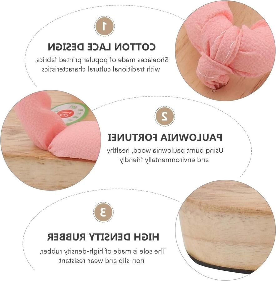 Traditionele Japanse Geta Sandalen voor Dames van Hout Comfortabele Kimono Slippers en Clogs voor Thuisgebruik