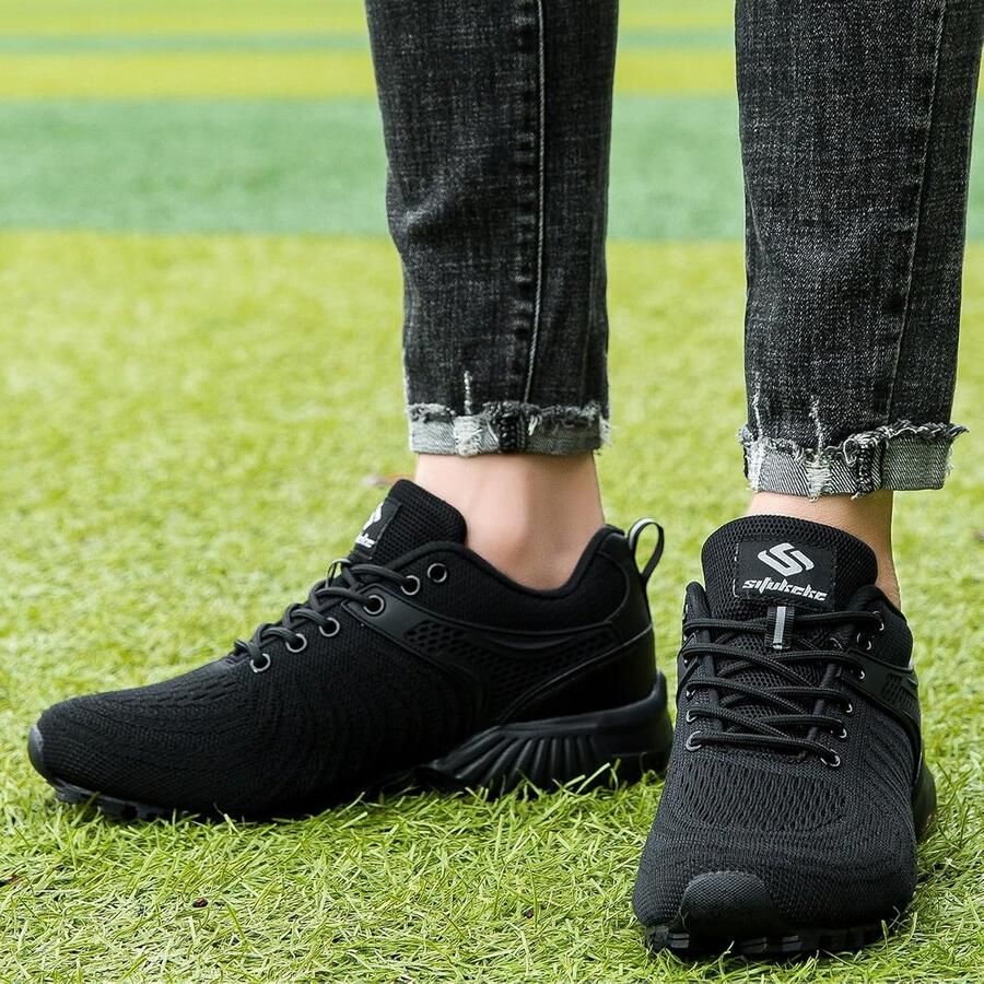 Trailloopschoenen Zwart EU Lichte Antislip Wandelschoenen Voor Heren