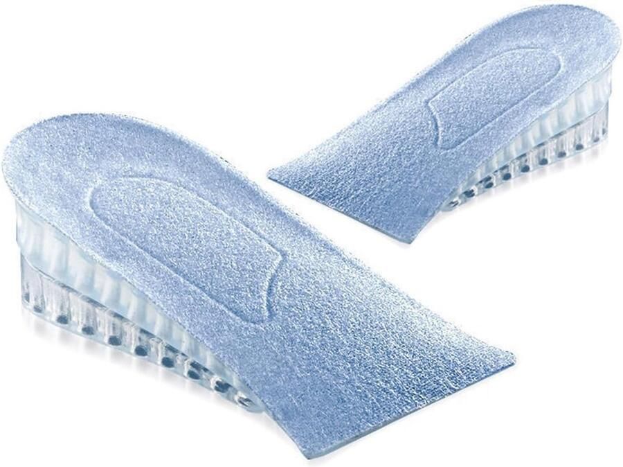 Inlegzolen van Transparante Siliconen met Schokabsorptie Verhogend Design voor Sneakers en Comfortabel Dagelijks Gebruik 1 Paar Ondersteuning en Demping