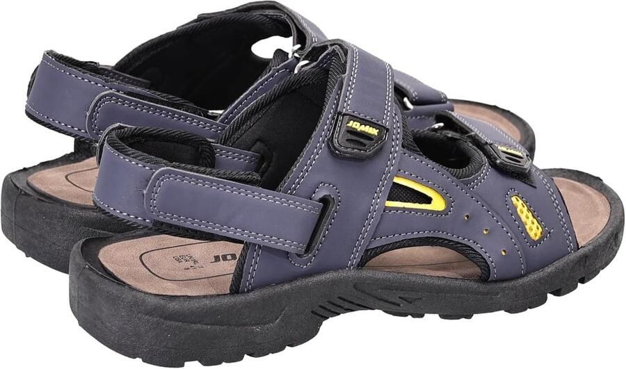 Trekkingsandalen heren pantoffels met klittenbandsluiting antislip perfect voor zomerse avonturen ShopVlot