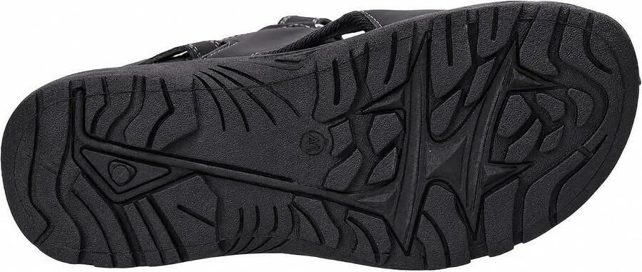 Trekkingsandalen voor heren pantoffels met klittenbandsluiting antislip zomer lage sportschoenen