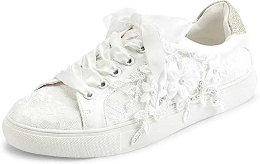 Bruidschoenen Sportschoenen Flats Tennis Schoenen voor Dames