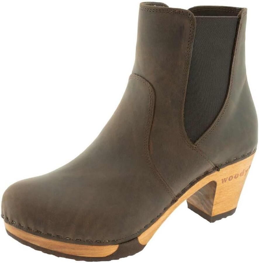 Trendy Dames Laarzen met Elastische Inzetten