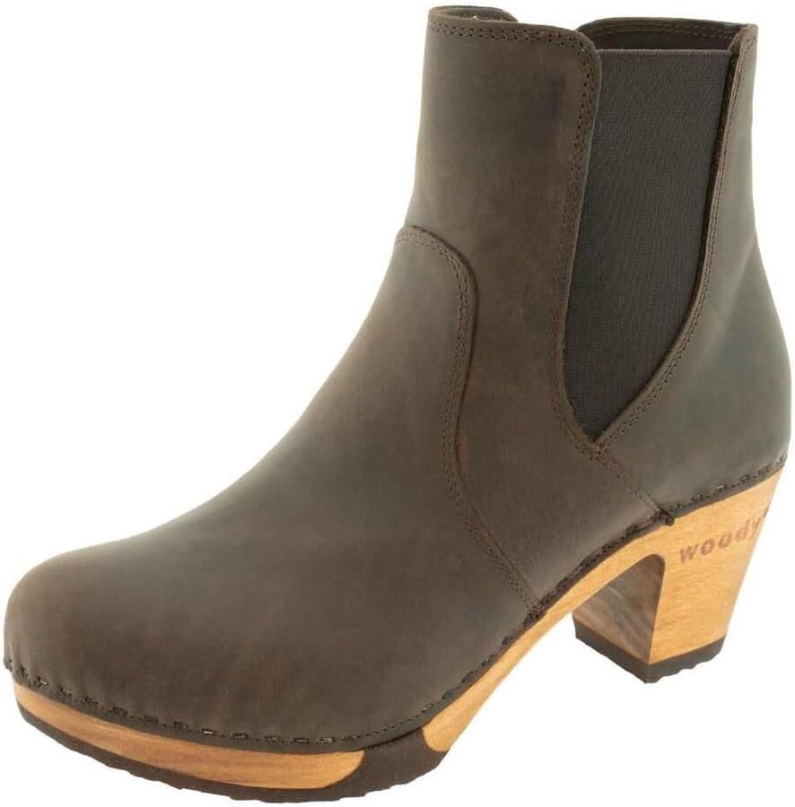 Trendy Dames Laarzen met Elastische Inzetten