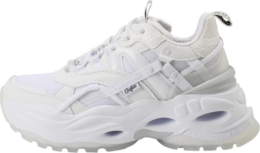 Trendy Dames Sneaker met Karakteristieke Sportieve Zool