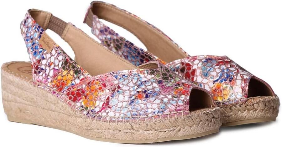 Trendy Damessandalen met Plateauzool en Glanzende Afwerking