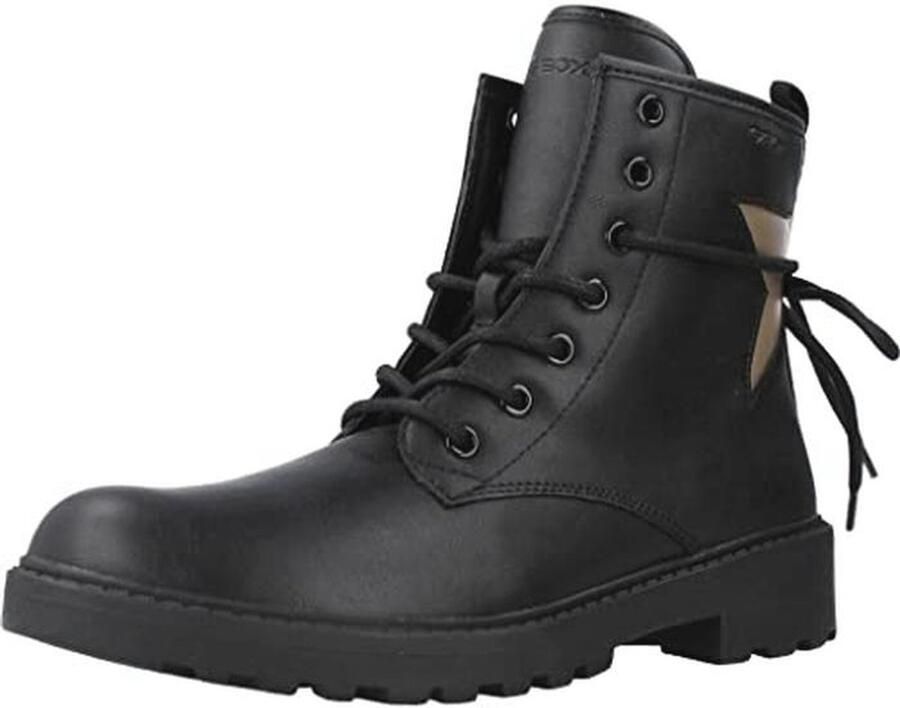 Trendy meisjes enkellaarsjes met glitterlak en comfortabele instap