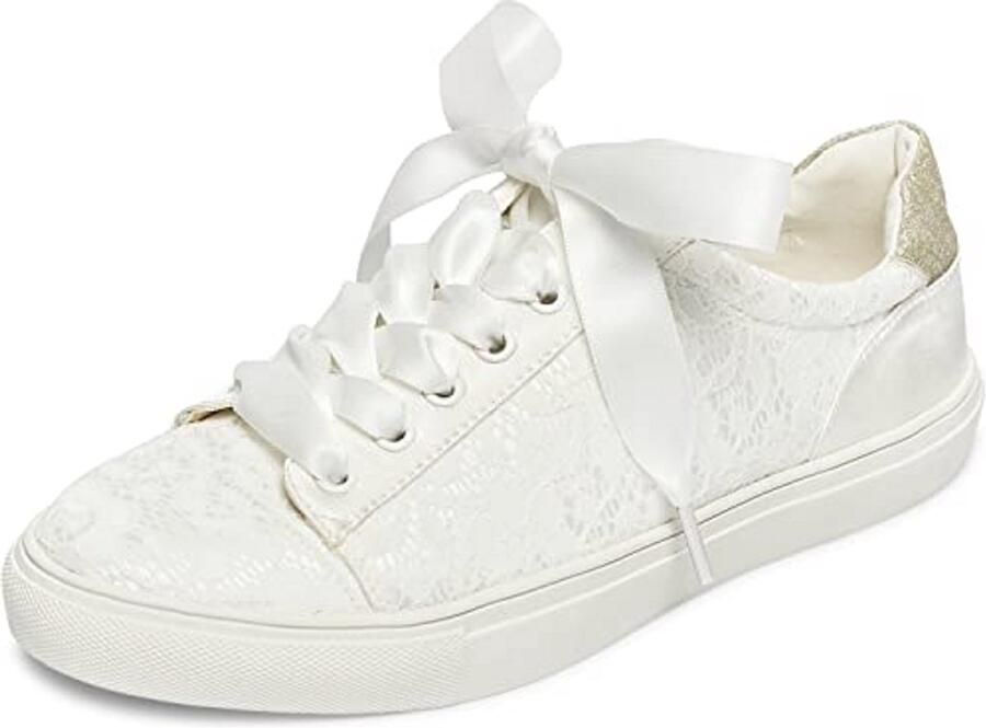 Trouwschoenen Bruids Flats Tennis Schoenen voor Dames