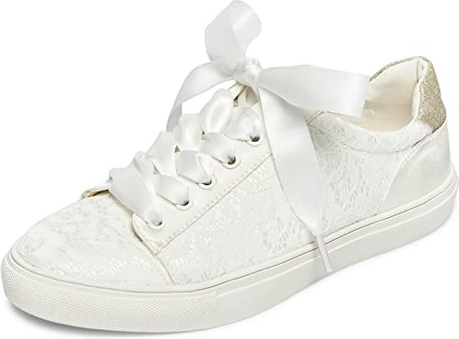 Trouwschoenen Bruids Flats Tennis Schoenen voor Dames