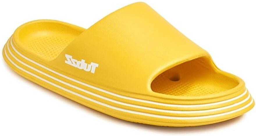 Sauna of bad slippers merk Import model Tubzz kleur blauw