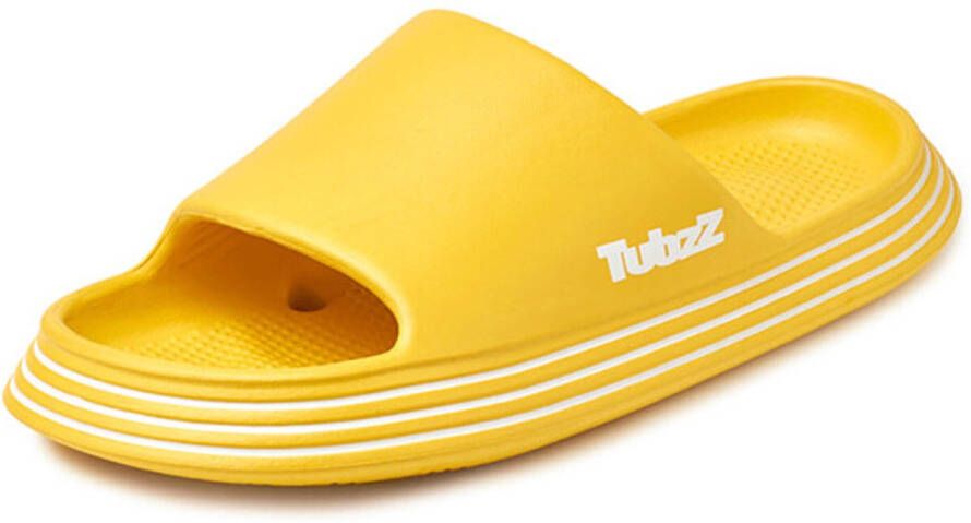 Sauna of bad slippers merk Import model Tubzz kleur blauw
