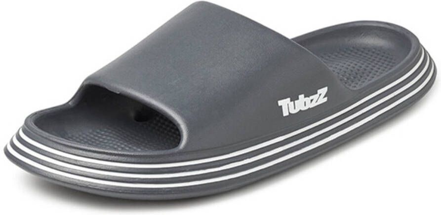 Sauna of bad slippers merk Import model Tubzz kleur blauw