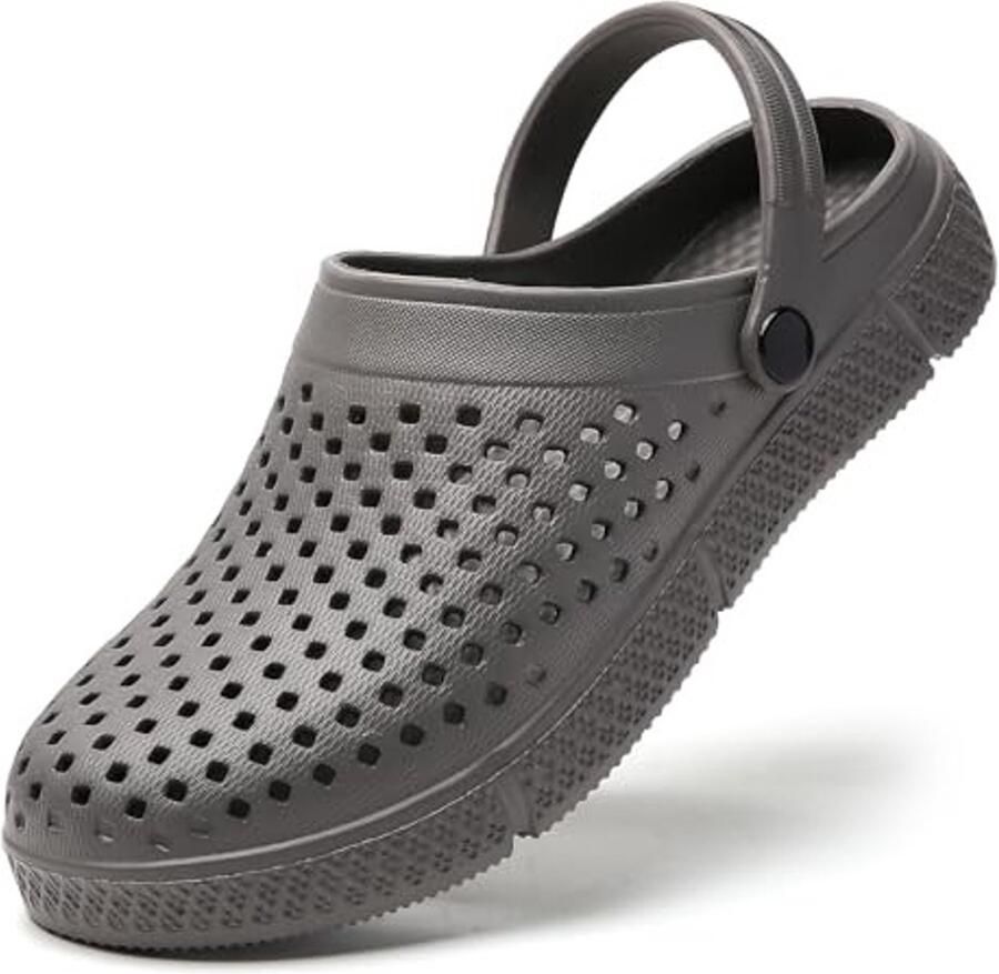 Dames Tuinschoenen Ademend en Waterdicht Grijze Vlinderprint