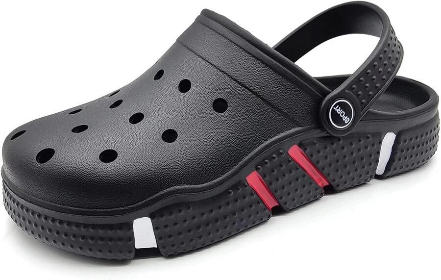 Tuinclogs Unisex Ade d Comfortabel Zomer Strand Schoenen Zwart