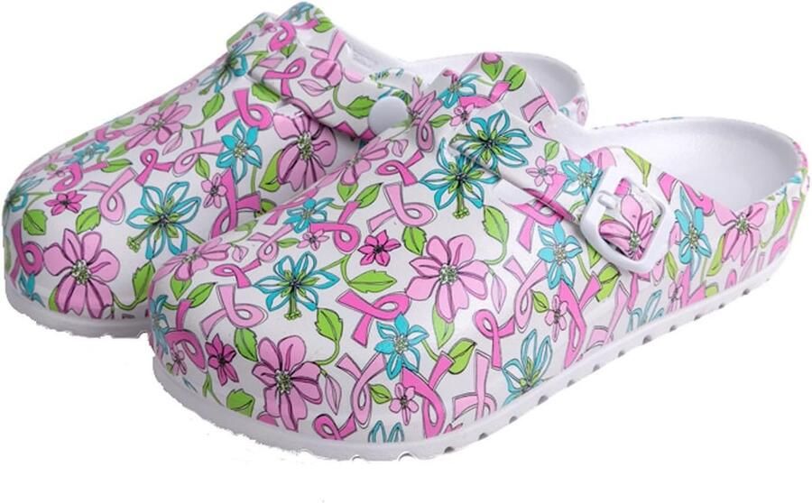 Tuinschoenen voor dames comfortabele lichte clogs met EVA-voetbed voor keuken tuin ziekenhuis binnen en buiten