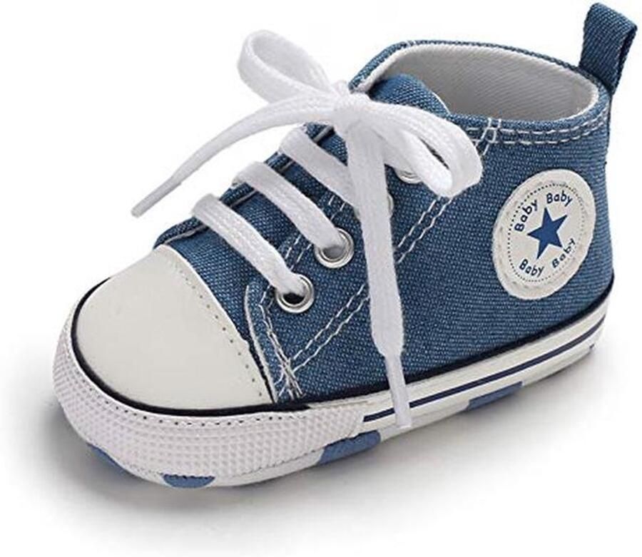 Turnschoenen voor baby en peuter anti-slip canvas gym schoenen
