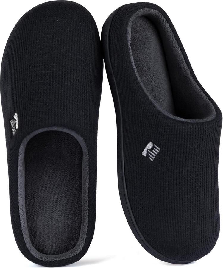 Tweekleurige Pantoffels met Traagschuim voor Dames